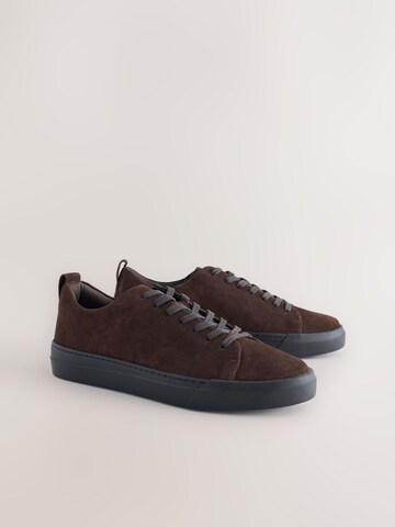 Next Низкие кроссовки 'N. Premium' в Коричневый