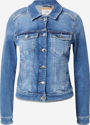 QS by s.Oliver Between-Season Jacket in Blue: front