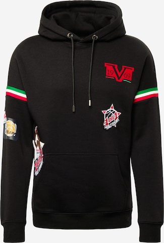 19V69 ITALIA - Sweatshirt 'Versace' em preto: frente