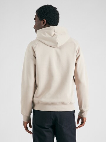 Carhartt WIP Sweatshirt 'Chase' in Beige