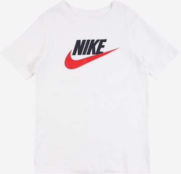 Nike Sportswear Majica 'Futura' | bela barva: sprednja stran