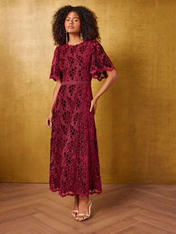 Abito di love & roses in rosso