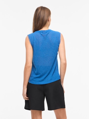 VILA Top in Blau