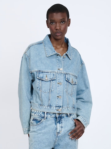 Influencer Between-season jacket in Blue: front