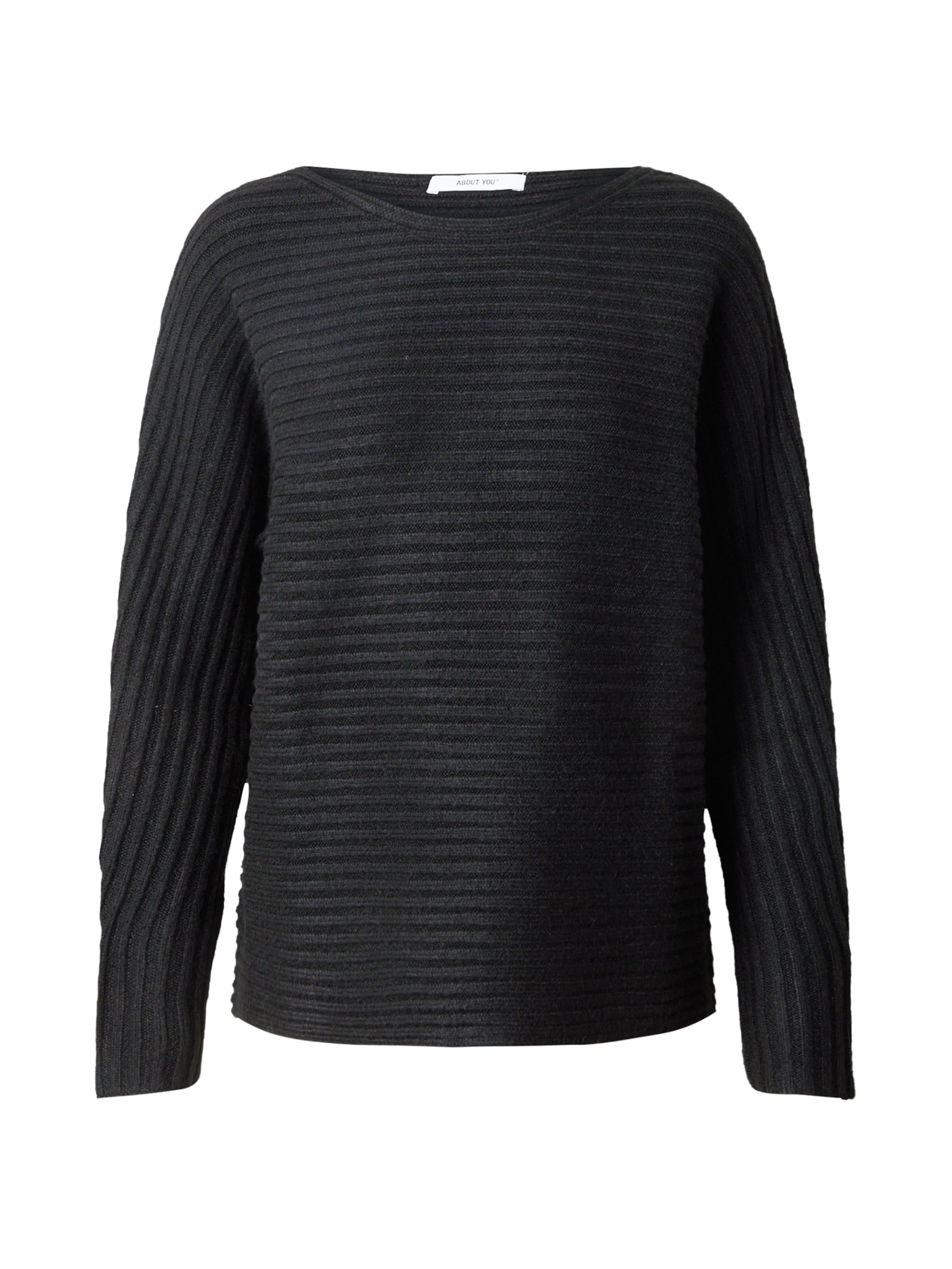 Pull-over 'Vanessa' ABOUT YOU en noir : devant