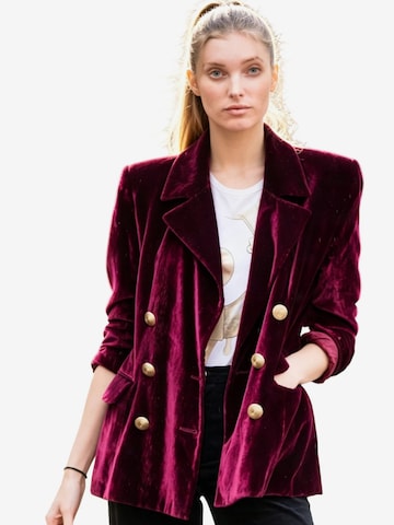 Yesfashion Marynarka w kolorze czerwony: przód