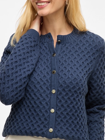 VILA Strickjacke 'VIKALI' in Blau