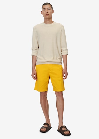 Marc O'Polo Ohlapna forma Chino hlače 'Eksjö' | oranžna barva