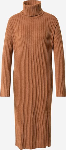 VILA Knitted dress in Brown