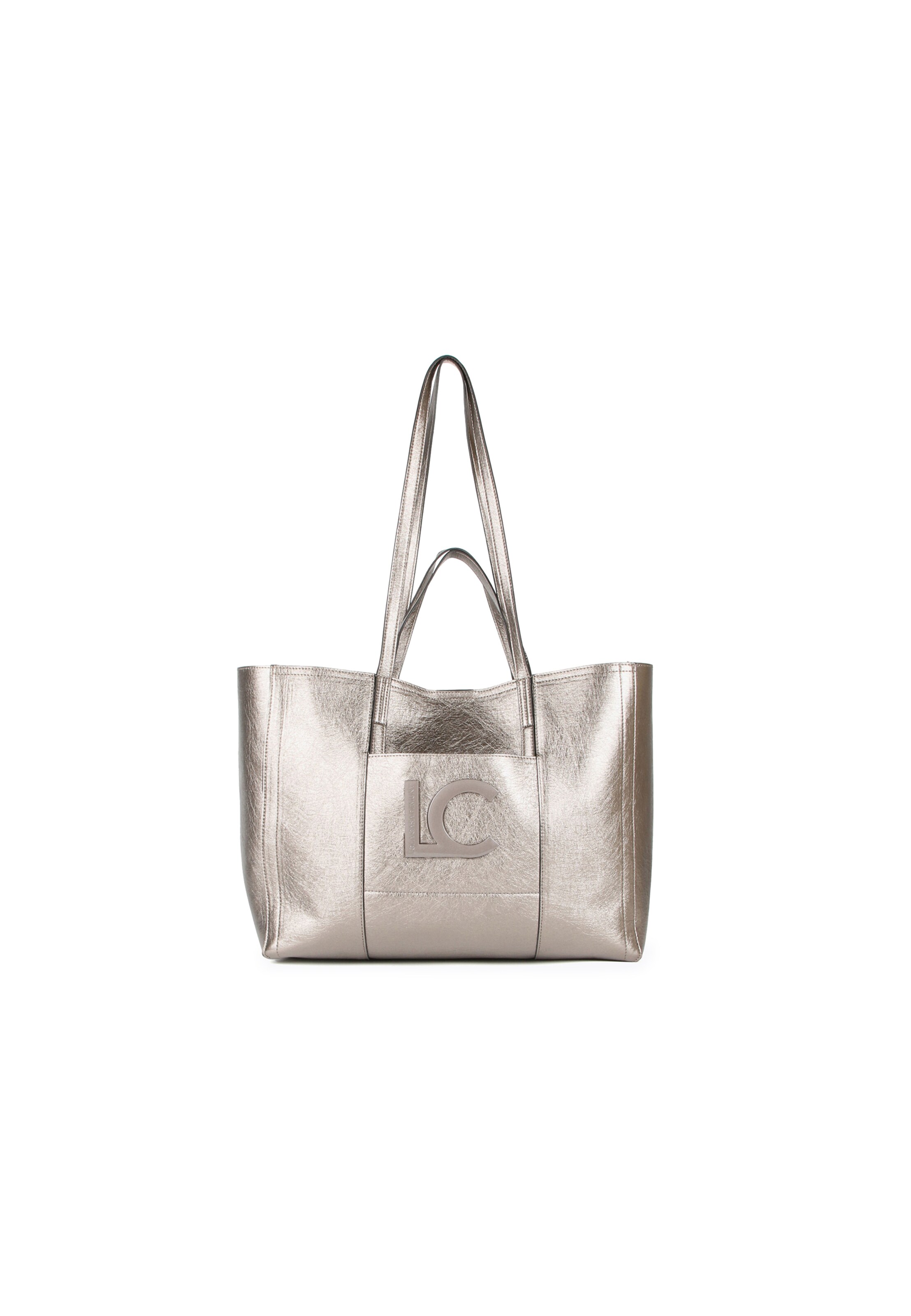 Lola Casademunt Shopper in Silver ABOUT YOU
