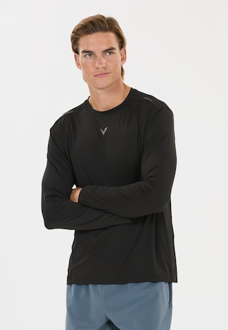 Virtus Performance shirt 'Walton' in Black: front