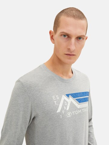 Maglietta di TOM TAILOR in grigio