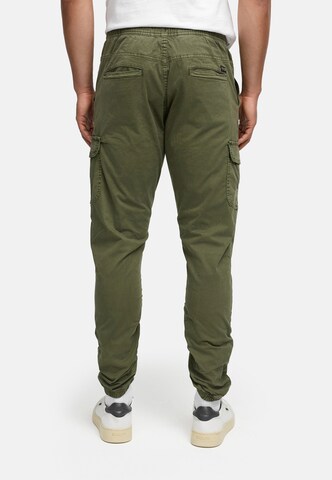 INDICODE JEANS Regular Chino trousers 'Proff' in Green