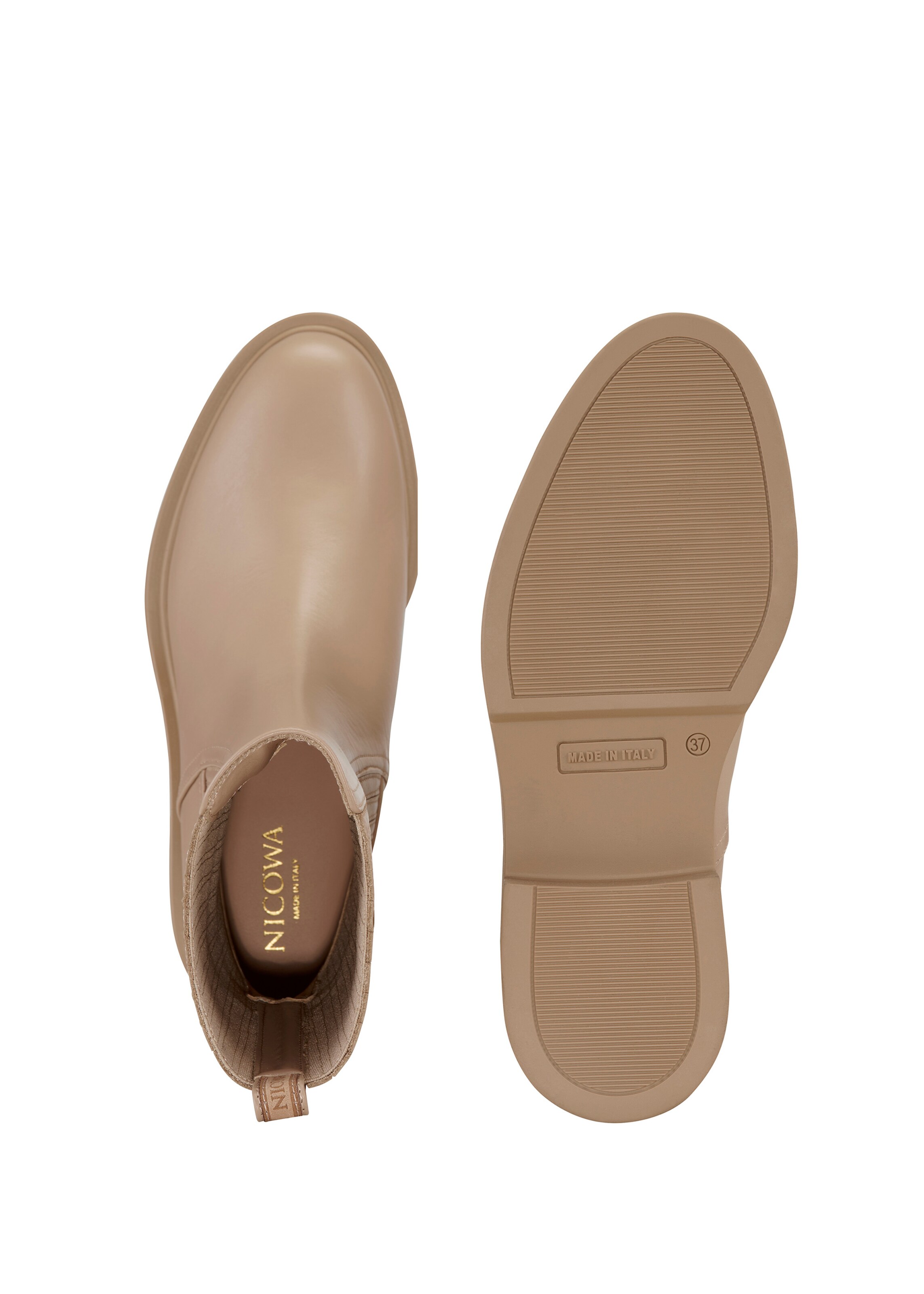 Chelsea Boots 'Leonica' Nicowa en beige