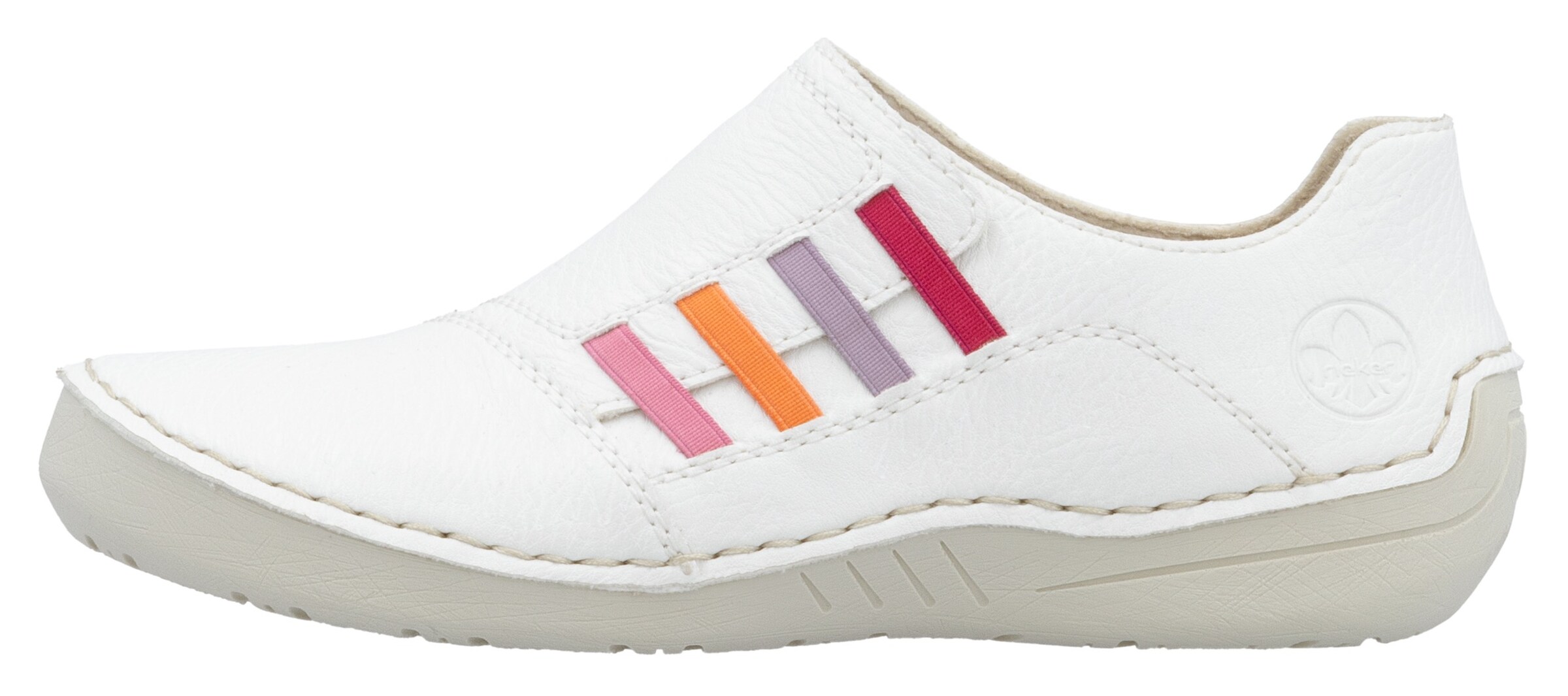 Rieker Slip On in Weiß