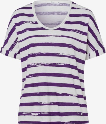 Brax feel good Shirt 'Carrie' in Purple: front