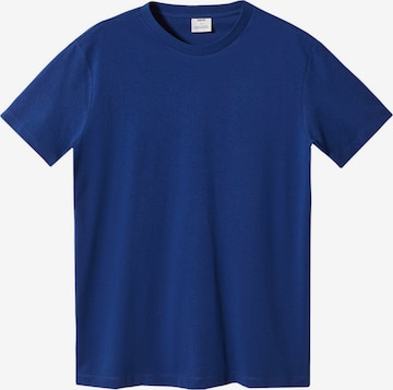 MANGO MAN T-shirt 'CHERLO' i blå: framsida
