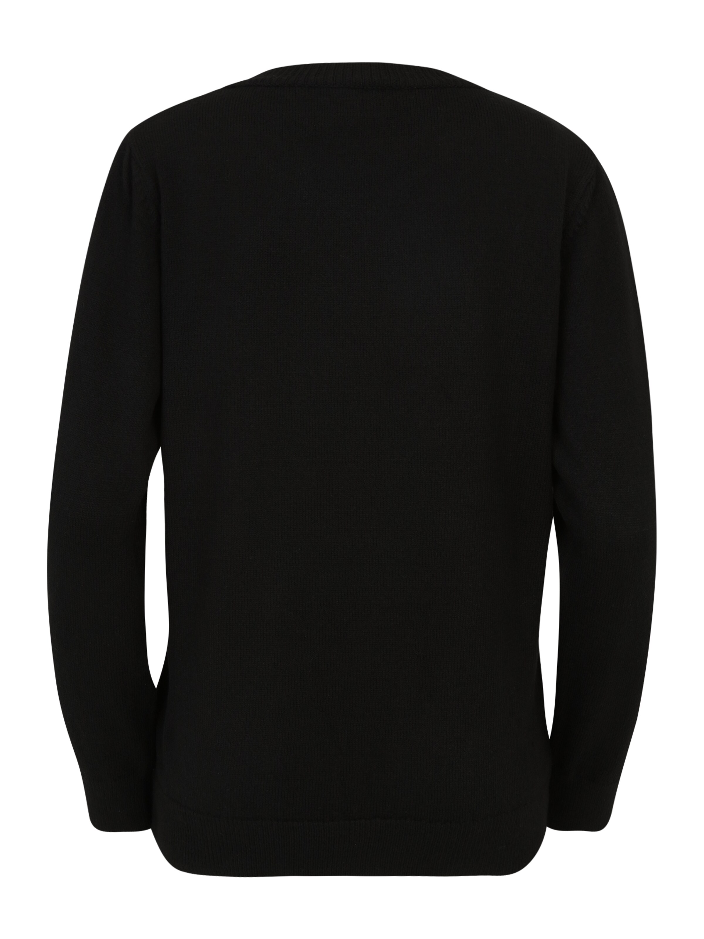 MAMALICIOUS Sweater 'NEWANNE' in Black