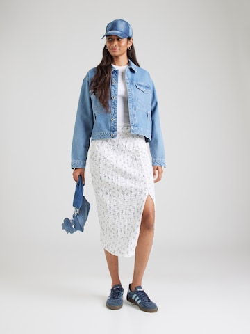 Jupe 'Larissa' ABOUT YOU en blanc