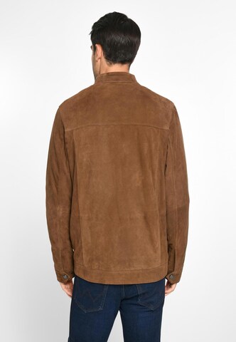 Louis Sayn Between-Season Jacket in Brown