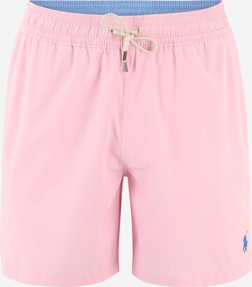 Polo Ralph Lauren Zwemshorts 'Traveler' in Roze: voorkant