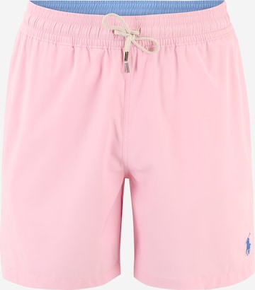 Shorts de bain 'Traveler' Polo Ralph Lauren en rose : devant