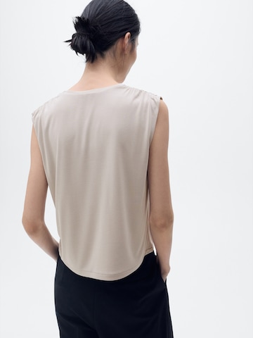 MANGO Top 'KIWI' in Grey