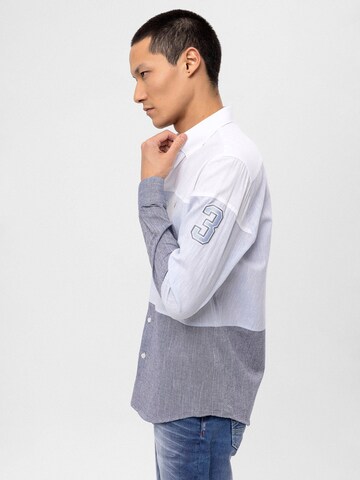 By Diess Collection Regular fit Button Up Shirt in Blue