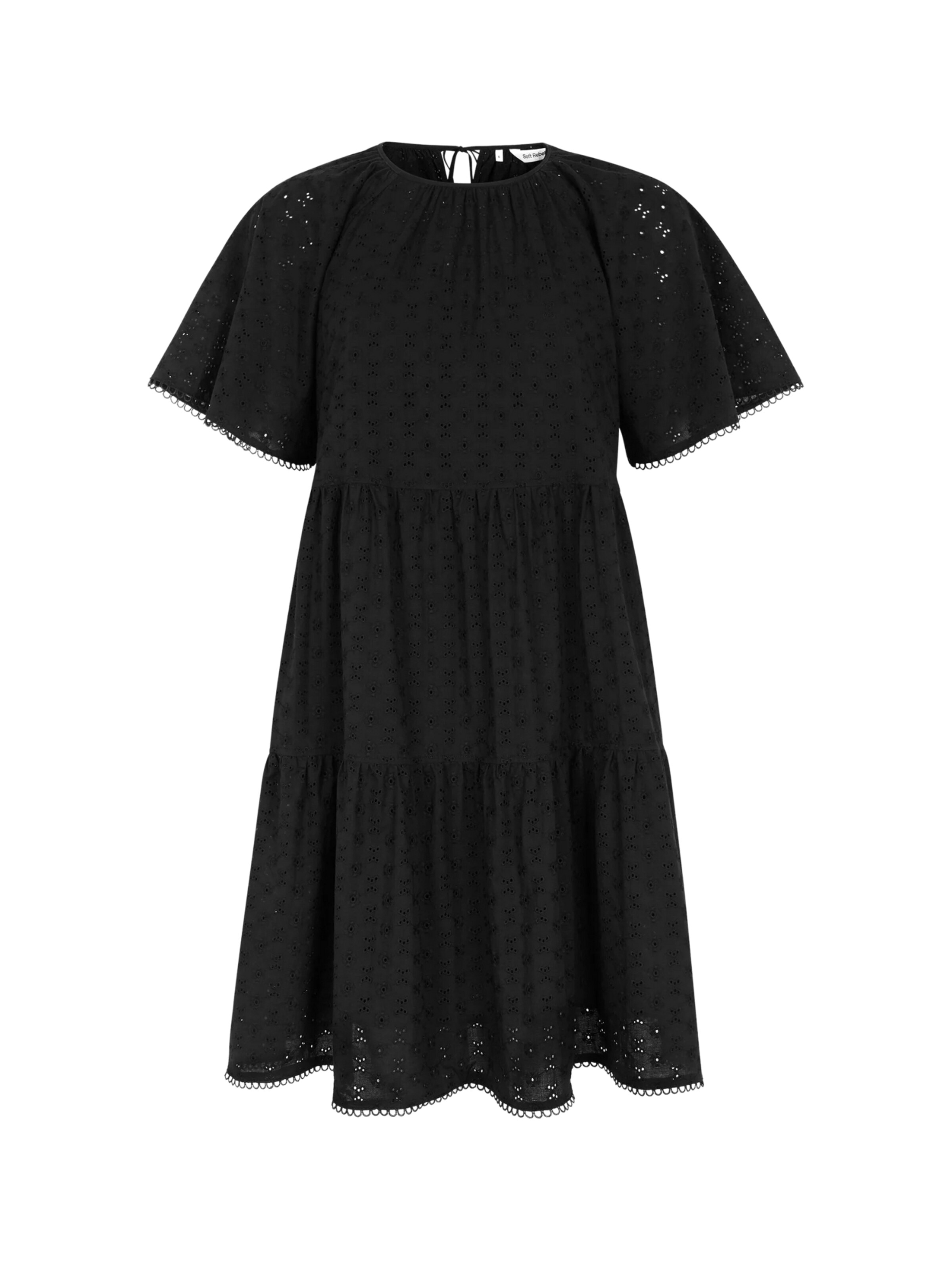 Soft Rebels Kleid 'Daniela' in Schwarz: Vorderseite