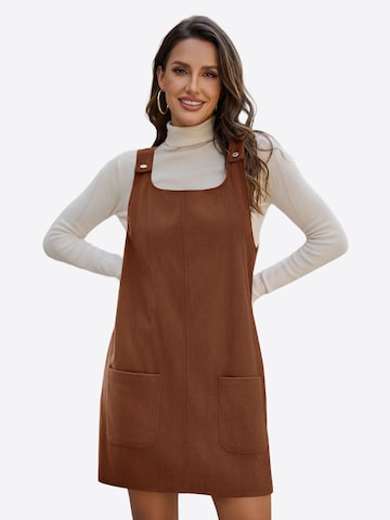 Imily Bela Dress in Brown: front