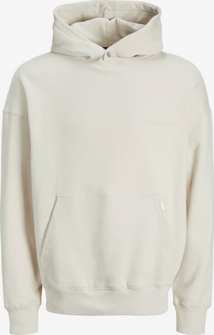 JACK & JONES Sweatshirt in White: front