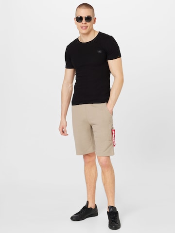 Regular Pantalon ALPHA INDUSTRIES en beige