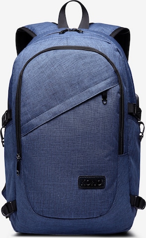 Kono Backpack in Blue: front