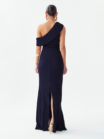 Robe de soirée 'Croix' St MRLO en bleu