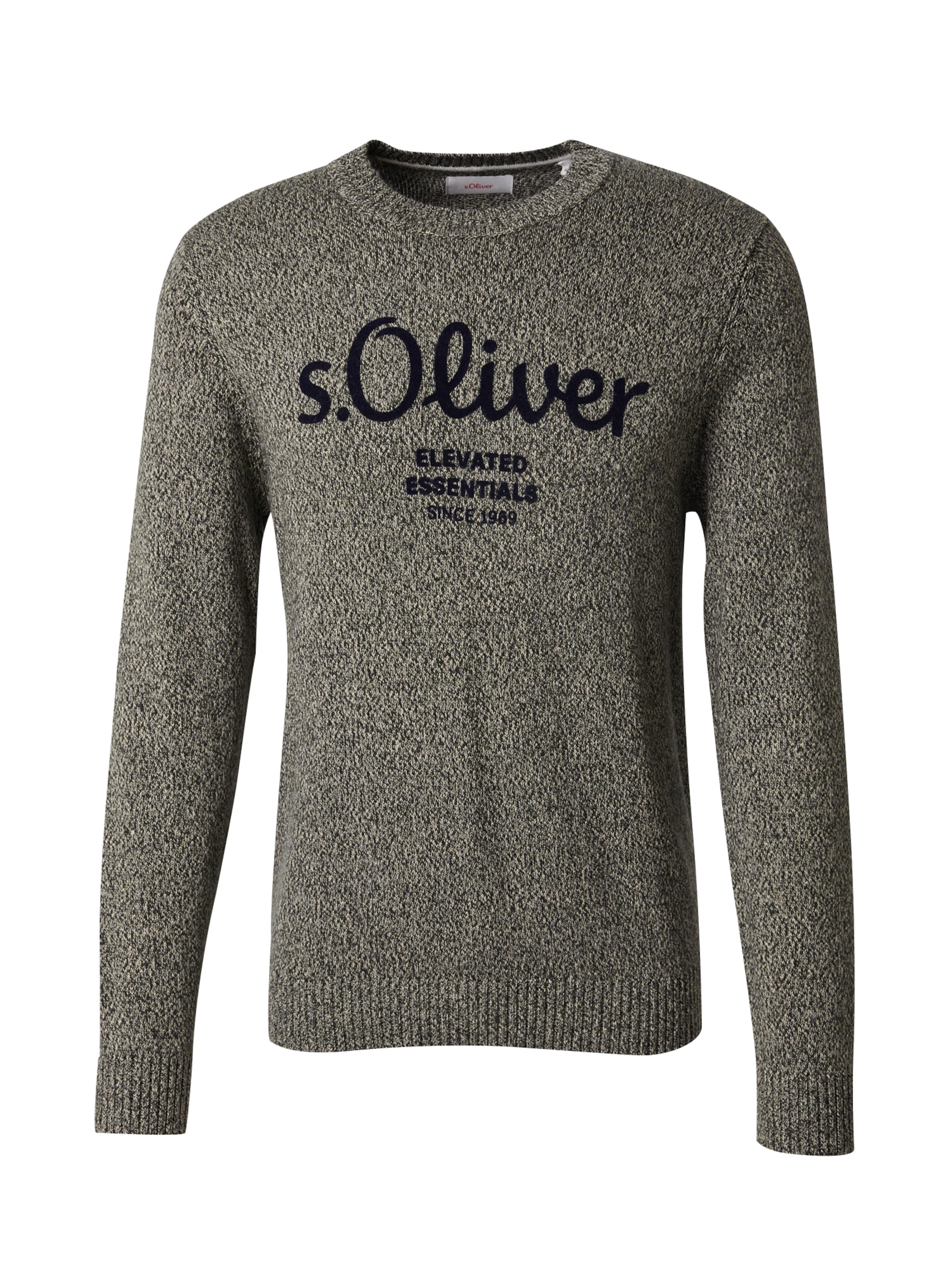 s.Oliver Pullover in Grün: Vorderseite