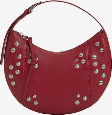 MANGO Shoulder Bag in Red: front