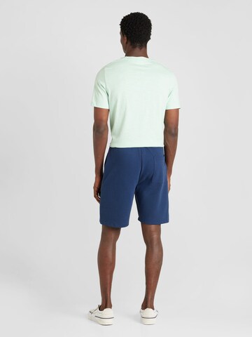 BLEND Regular Shorts in Blau