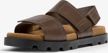 CAMPER Strap Sandals 'Brutus' in Brown: front