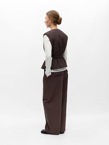 OBJECT Vest 'OBJDECIA' in Brown