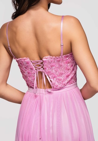 Ombre Avondjurk in Roze