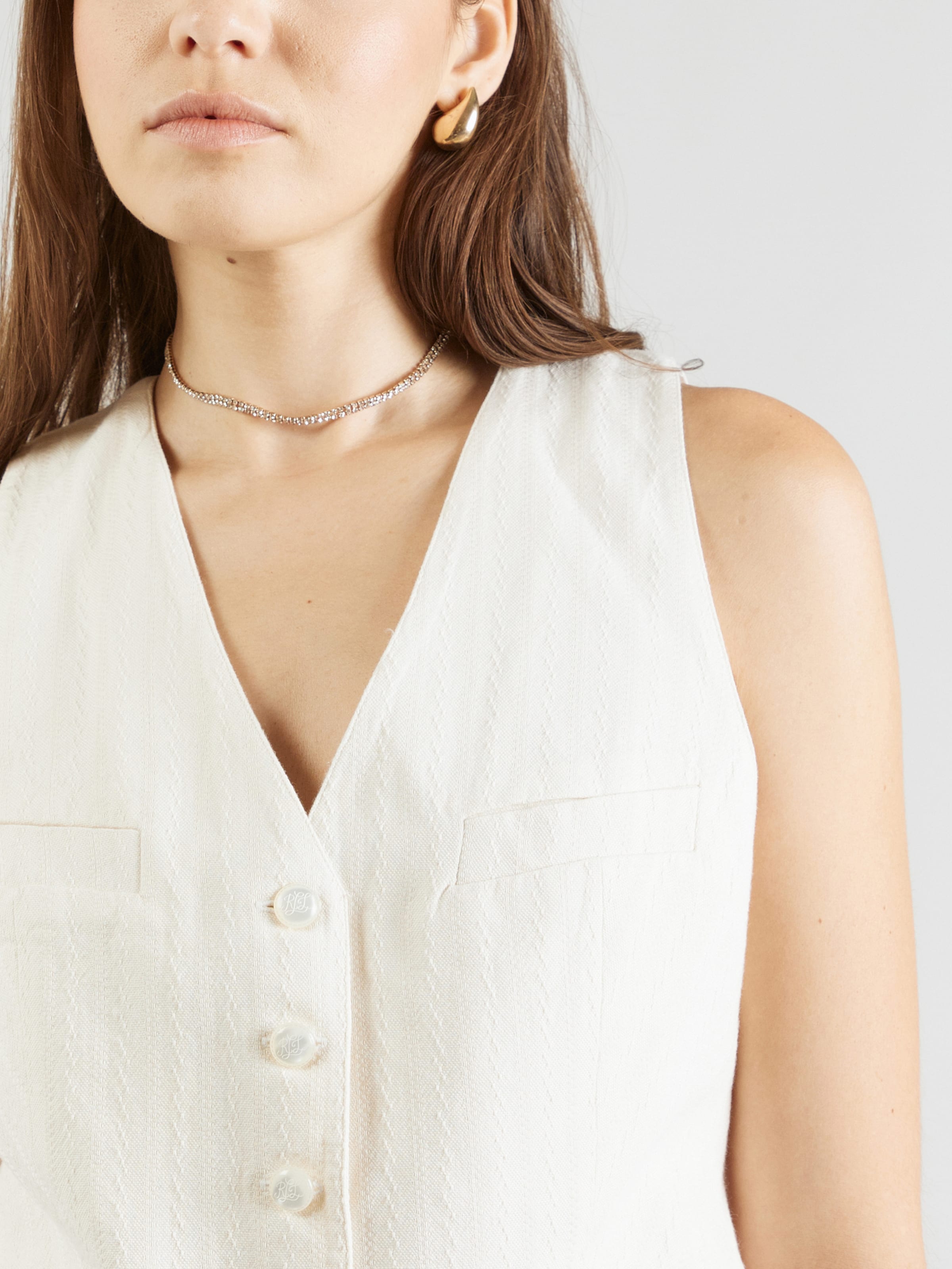 Lauren Ralph Lauren Suit Vest JALAN in Cream ABOUT YOU