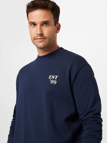 !Solid Sweatshirt 'Bryan' in Blauw