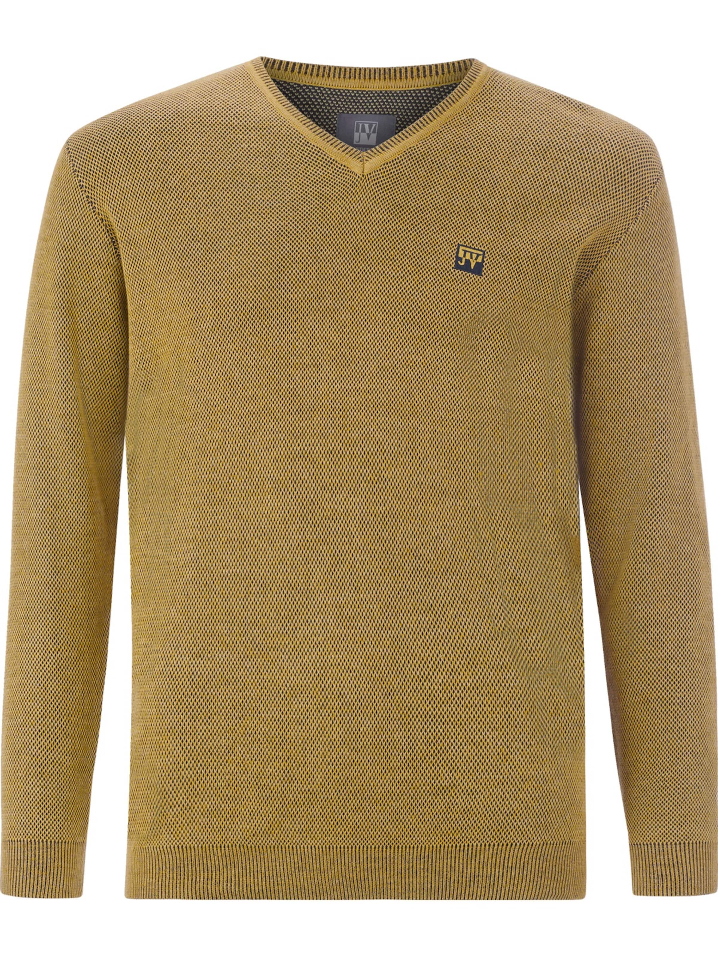 Jan Vanderstorm Pullover 'Keimo' in Gelb: Vorderseite