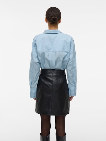 Chemisier ROUGE EDIT en bleu