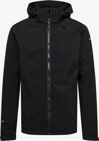 ICEPEAK Outdoor jacket 'Barmstedt' in Black: front
