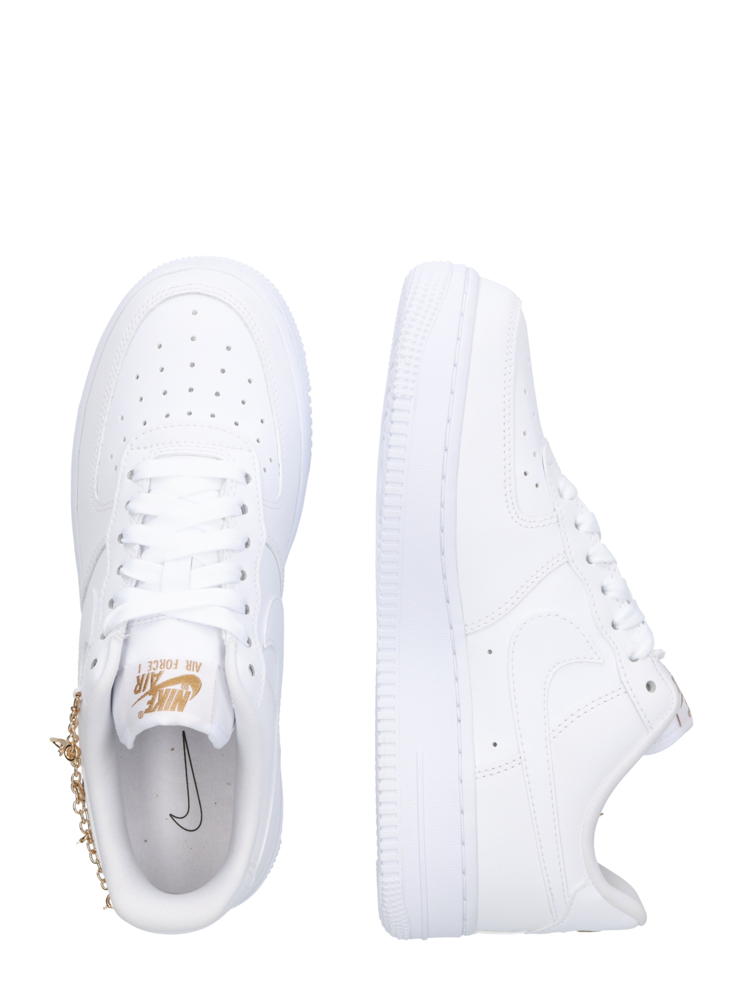 balta Nike Sportswear Sportbačiai be auliuko 'Air Force 1 '07 LX'