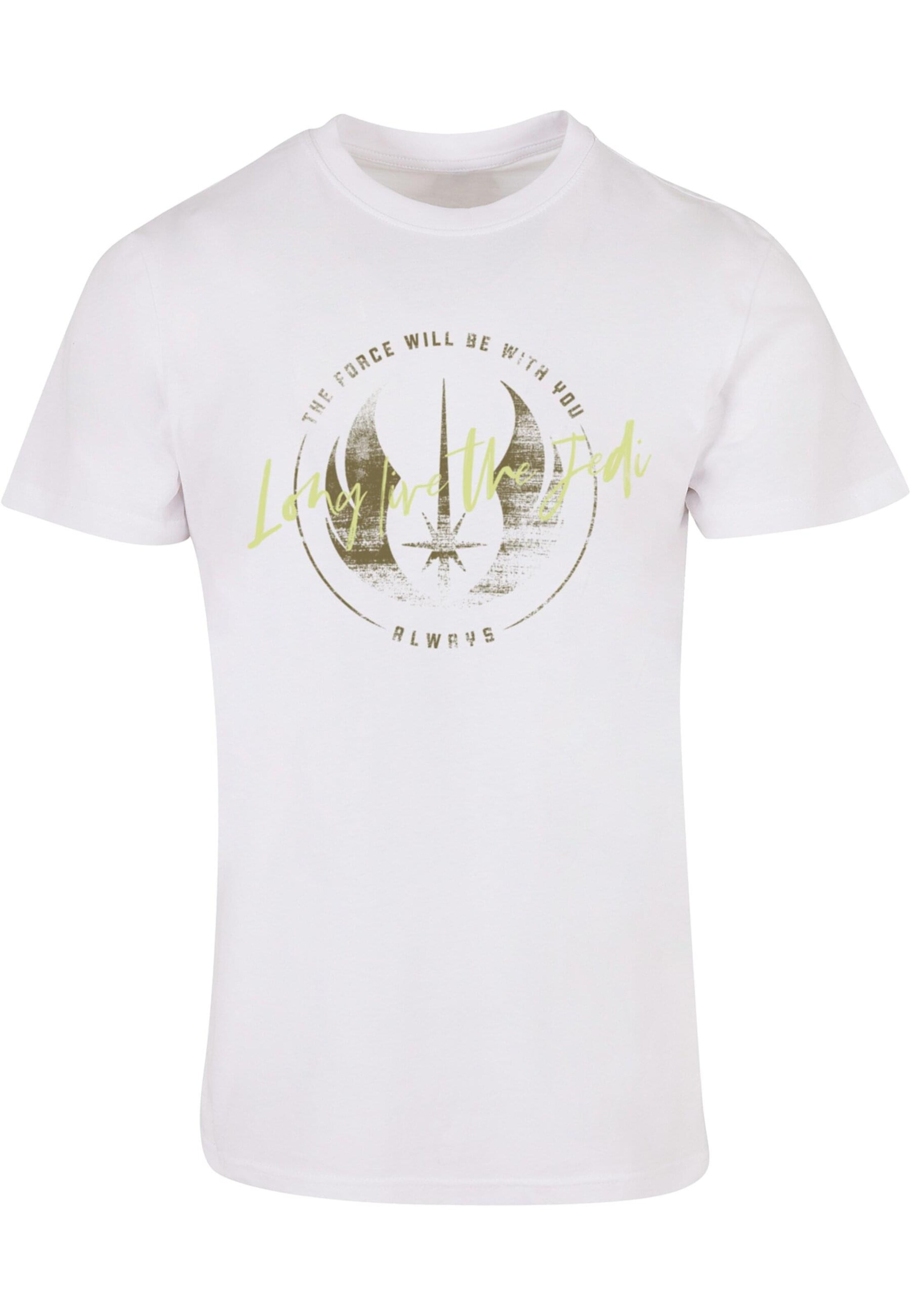 T-Shirt 'Star Wars - Obi Wan' ABSOLUTE CULT en blanc : devant