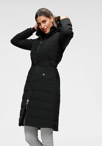 ALPENBLITZ Winter Coat in Black