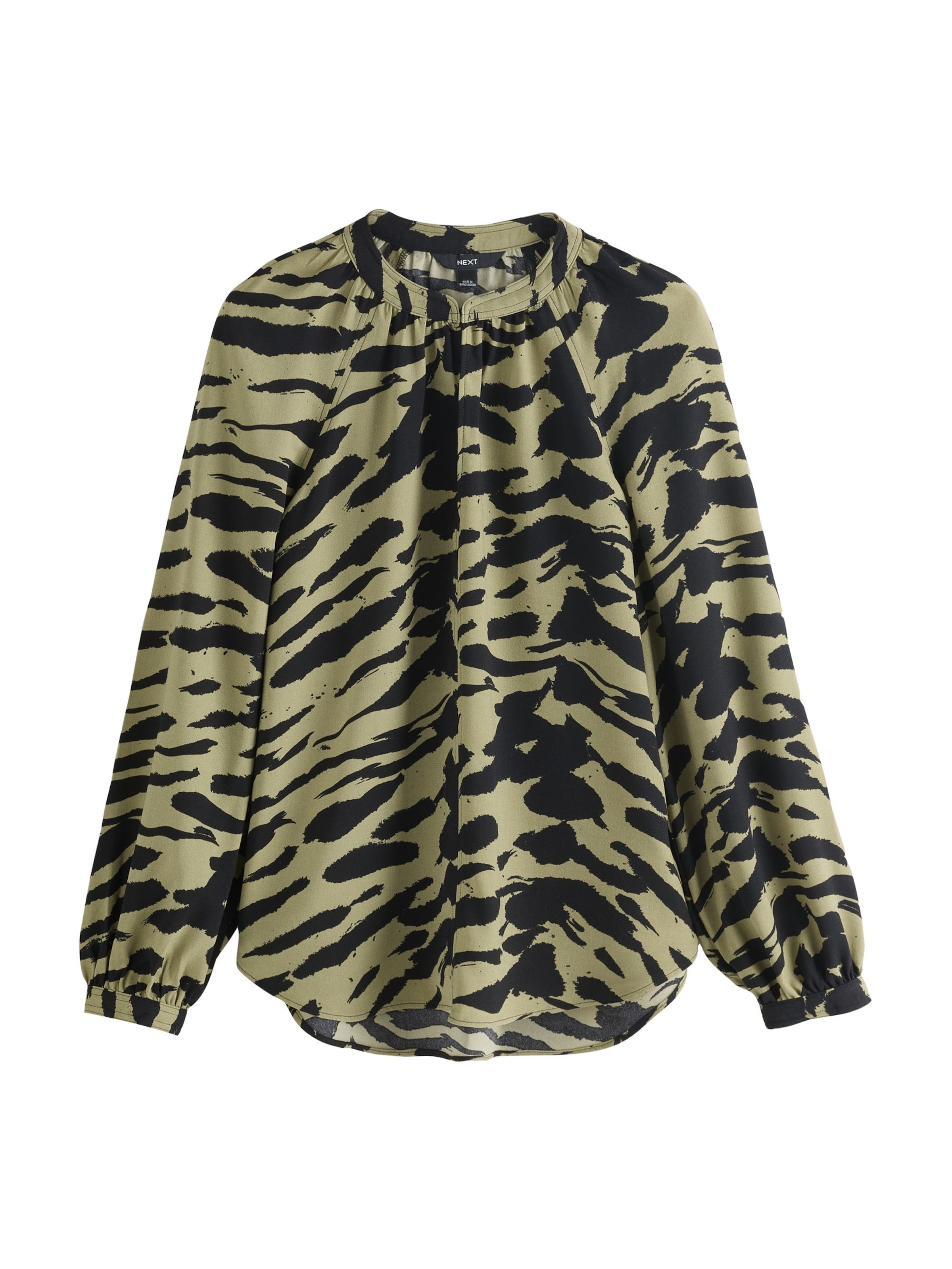 Next - Blusa en verde: frente