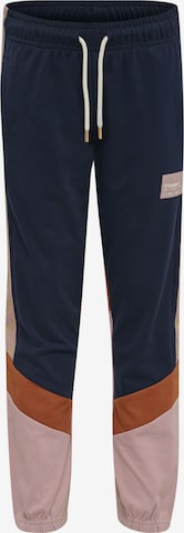 Hummel Tapered Sportbroek 'Alvilda' in Blauw: voorkant